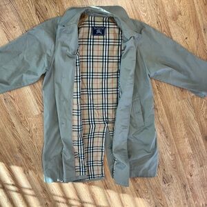 Burberry Men's Beige Trench Coat